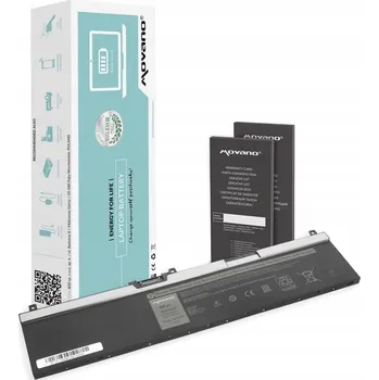 Baterie k notebooku Baterie NYFJH pro Dell Precision 7530 7540 7730 7740 97Wh