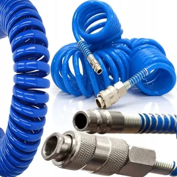 Příslušenství ke kompresoru SPIRÁLOVÁ PNEUMATICKÁ HADICE 8x12mm 20m