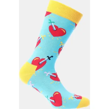 Pánská móda Ponožky Happy Socks Turquoise 2359762 4-7