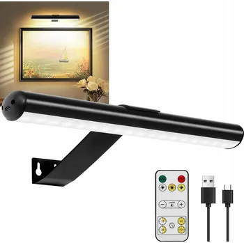 Koupelnové svítidlo LED koupelnové svítidlo nad zrcadlo Lampa 30cm do KOUPELNY černé SILNÉ