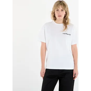 Pánské tričko Tričko Carhartt WIP S/S Caps T-Shirt UNISEX White XXL