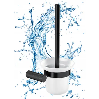 WC štětka CERSANIT nástěnný toaletní kartáč ZEN black S951-897