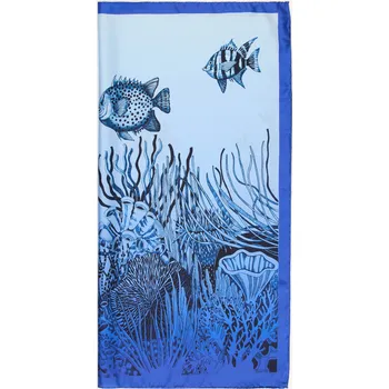 Kabelka Barbieri Dámský Hedvábný Šátek, tmavě modrá / tmavě modrá /...