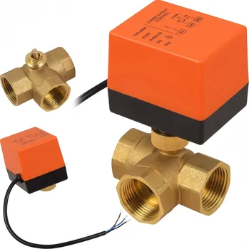 Ventil Třícestný ventil DN25 1 palec s pohonem