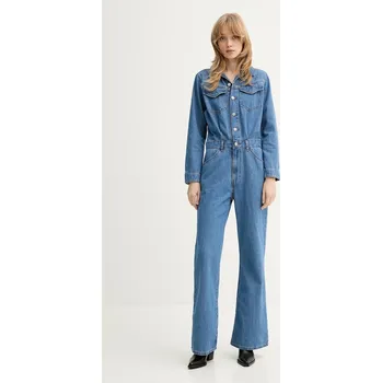 Dámský overall Džínový overal Levi's WESTERN JUMPSUIT A8647 modrá 50J, vel. L