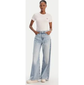 Pánská móda Guess T-Shirt W2YI44 J1314 Růžová Regular Fit S