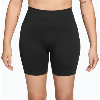 Dámské oblečení Dámské šortky Nike Pro Seamless High-Waisted Biker 5" black