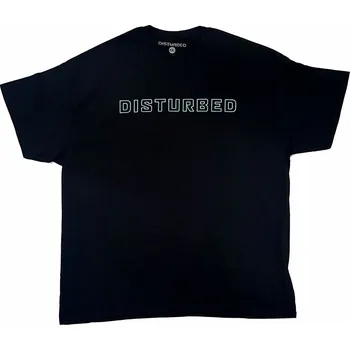 Pánská móda Disturbed tričko, I Am A Disturbed One BP Black, pánské XL