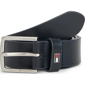 Módní doplněk Dětský kožený pásek Tommy Hilfiger KA0KA00002.PPY2 námořnická modř 59X, vel. 70