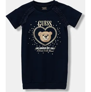 Dámské šaty Dívčí šaty Guess K6RK01.KAUH0.PPY2 námořnická modř 59X, vel. 113-118
