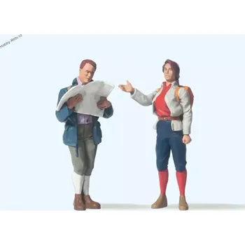 Modelová železnice Postavičky Turisti G - Preiser 45119 (Zahradní železnice)