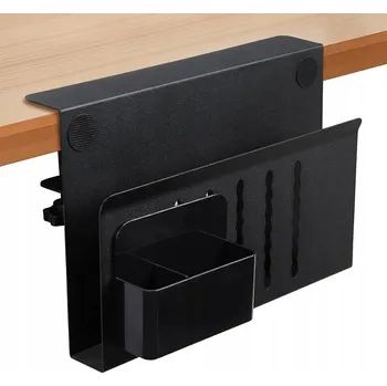 Úložný box Úložný prostor na stůl, Zásuvka pod stůl, Ocelový závěsný organizér
