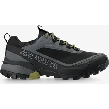Moto obuv Boty GORE-TEX Scarpa Ribelle Cross 2 GTX - černé/olivové 44,5