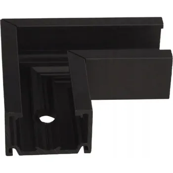 IP kamera Úhelník 90° černý stropní/stěnový pro lišty NT0006/NT0007 Maxlight