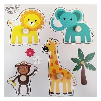 Desková hra Układanka drewniana ZOO