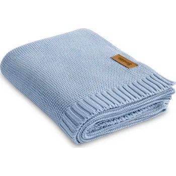 Dětská deka BAMBUSOVO-BAVLNĚNÁ DEKA 80X100 CM SVĚTLE MODRÁ