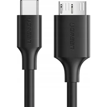 Datový kabel Ugreen kabel USB Typ C - micro USB Typ B SuperSpeed 3.0, 1m, černý