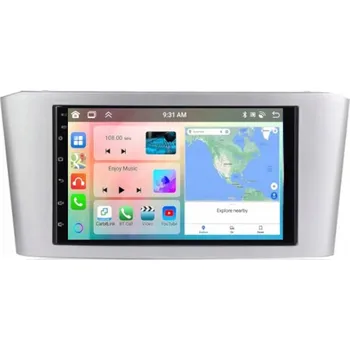 Autorádio AUTORÁDIO S GPS NAVIGACÍ ANDROID TOYOTA AVENSIS T25 WIFI CARPLAY USB 6GB RAM 128GB PAMĚŤ