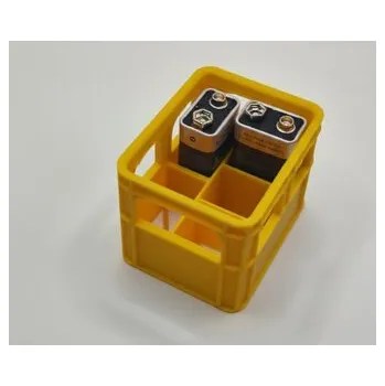 Vložka do organizéru na nářadí Organizér na 9V baterie - žlutý