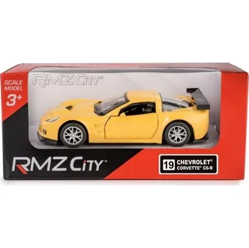 autíčko RMZ 5 Chevrolet Corvette C6-R (s hologramem) žlutá