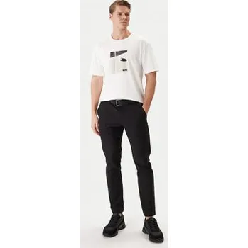 BOSS T-Shirt 50554365 Bílá Regular Fit XL