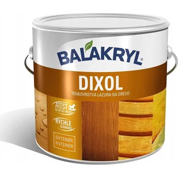 barva a nátěr na dřevo Balakryl DIXOL 2,5kg, Mahagon
