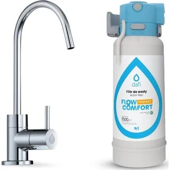 Bezpečnostní kamera Podpultovní filtr na vodu Dafi Flow Comfort D-1 Chrom