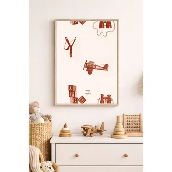 Plakát Paper Collective Playtime Poster, 50 × 70 cm