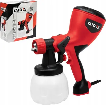 Stříkací pistole Stříkací pistole na barvu na zeď Yato YT-82550 500W