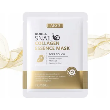 Pleťová maska Laikou Korea Snail Collagen Mask - Kolagenová maska se šnečím extraktem