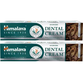Dentální hygiena Himalaya Ayurvedic Dental Cream hřebíčková zubní pasta bez fluoru 2 ks