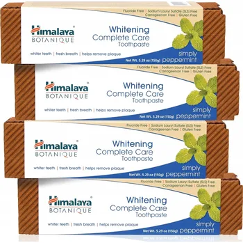 zubní pasta Bělící zubní pasta Peppermint 4 ks