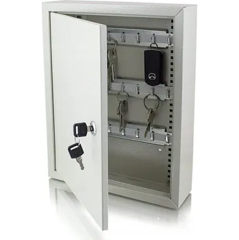 Skříňka na klíč Skříňka na klíče s číselnými háčky, box na 80 klíčů