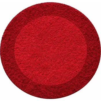 Koberec Ayyildiz Kusový koberec Life Shaggy 1503 red kruh Rozměry koberců: 120x120 (průměr) kruh