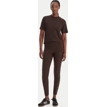 adidas T-Shirt Seasonal Essentials Leopard Print KE8830 Hnědá Regular Fit S