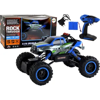RC model auta Terénní auto na dálkové ovládání RC 1:14 2.4G Modré