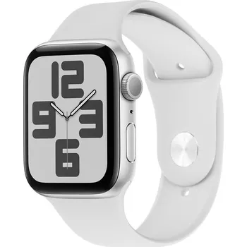 Řemínek na hodinky Silikonový řemínek OBAL:ME pro Apple Watch 38-41mm S-M White