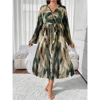 Dámské šaty Skládané midi koktejlové šaty Shein , velikost XL