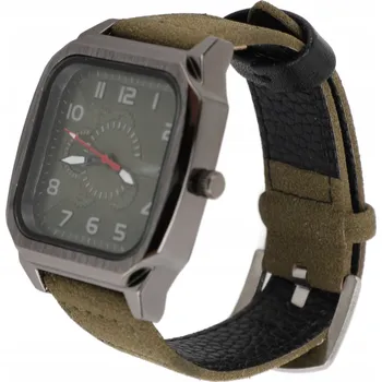 Hodinky Pánské hodinky Řemínek z PU kůže, Snadno čitelný ciferník, Moderní vzhled F0