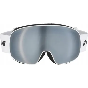 Lyžařské a snowboardové brýle CRIVIT pro děti, bílé, UV 400, kat. 3