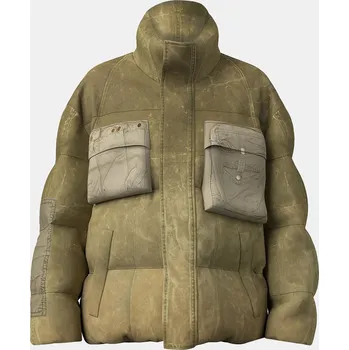 Pánská větrovka Bunda Diesel Ivy Green 1906182 XXXL (56)