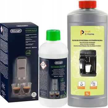 Odvápňovač pro kávovary Delonghi + Čisticí prostředek pro mléčné systémy