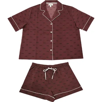 Dámské pyžamo DKNY Burg Prt 5976436 10 (S)