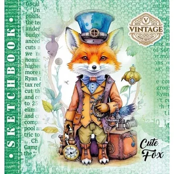 Obraz Skicák 200x200 36 listů 100 g/m2 liška FRESH