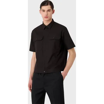 Pánská košile Košile Emporio Armani Black 7796334 3XL