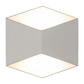 Nástěnné svítidlo Venkovní nástěnné svítidlo Nowodvorski bílé s integrovaným LED zdrojem 5 W