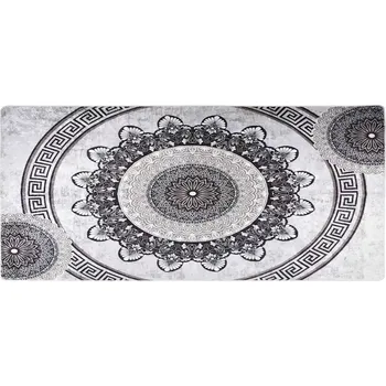 Koberec Dekorativní sametový koberec 80 x 300 cm, vícebarevný, protiskluzový