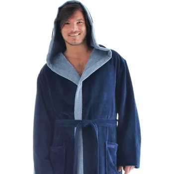 Pánský župan Pánský župan Tampa duo tmavě modrý 39 59 5952 - S