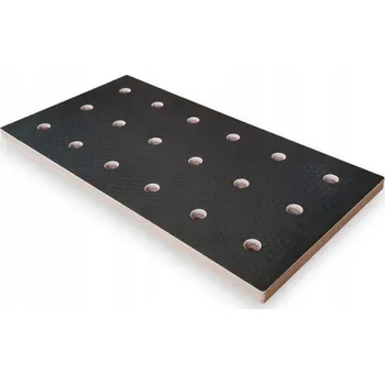 Dílenský stůl Mini pracovní deska blat 600x304mm s otvory MFT 20mm, protiskluzová překližka