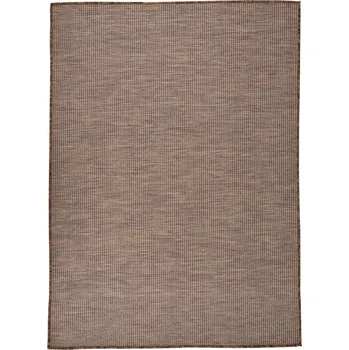Koberec Koberec hnědý 200 x 280 cm, 100% polypropylen, UV odolný